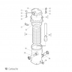 Cartouche pour filtre SwimClear 20m3/h Hayward