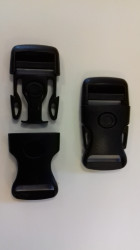 Clips de fixation volet hors sol noir
