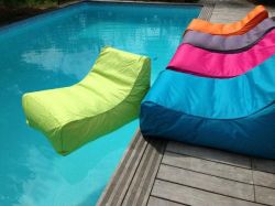 Fauteuil flottant kiwi Fushia