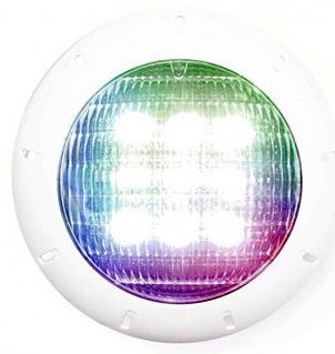 Projecteur LED couleur - À visser sur le refoulement