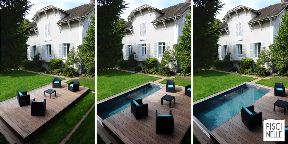 Découvrez la terrasse mobile de piscine et de spa développée par Piscinelle : le Rolling-Deck